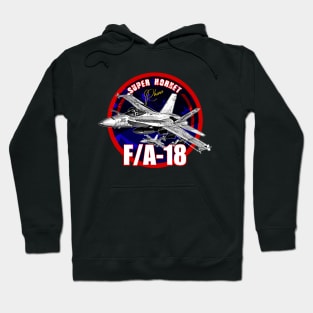 f18 hornet us air force fighterjet Hoodie